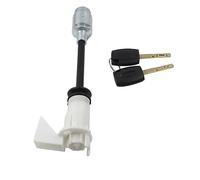 HUVNEXA Réparation de loquet verrouillage déverrouillage capot, ensemble Long Type 1 avec clé, for Ford, for Focus, for MK2 2004 - 2012 1343577 Loquet de capot