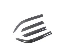 HUVNEXA Ridgeline 2006-2018 Déflecteurs de Vent for vitres latérales Visières Pare-Pluie Noir Pare-Soleil Porte Pare-Vent Fumé foncé Déflecteur de Vent pour Voiture(for Ridgeline 06-14)