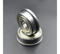 HUVNEXA Roulement à billes à bride, alésage de 2 mm, 3 mm, 4 mm, 5 mm, 6 mm, 7 mm, 8 mm, 9 mm, 10 mm, F625, F605, F608, MF105, MF115, F695, ZZ, 10 pièces Rouleau conique(4x9x4mm 10pcs)