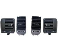 HUVNEXA Sortie d'air de voiture, pour Lexus Gx470 A/C, cadre de climatiseur, plaque d'aération, accessoire de panneau Support de ventilation automatique pour climatisation.(BLACK 4pcs outlet black)