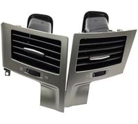 HUVNEXA Sortie d'air de voiture, pour Lexus Lx570 Lx450 Lx460 2007-2017, évent de climatisation de tableau de bord Support de ventilation automatique pour climatisation.(Silver Center L R)