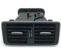 HUVNEXA Sortie d'air de voiture, pour Q5L 2018 2019 2020 2021 2022, évents de climatisation A/C, tuyau d'ouelet arrière modifié Support de ventilation automatique pour climatisation.(BLACK Rear 1pcs)