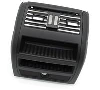 HUVNEXA Sortie de ventilation CA Cadre extérieur de couverture panneau calandre climatisation arrière voiture Lhd Rhd, pour BMW, pour série 5 F10 F11 F18 2010-2017(BLACK Model A Black)