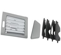 HUVNEXA Sortie de ventilation CA Couvercle de sortie grille climatisation pour avant gauche droite pour voiture, pour Mercedes-Benz W251 classe R R300 R320 R350 R400 R500(Gray Silver)