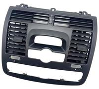 HUVNEXA Sortie de ventilation CA Couvercle de sortie Grille ventilation ca 6368300300 636 830 0200, pour Mercedes-Benz pour Vito Viano W636 W639 2010 - 2015(BLACK Central Model B)