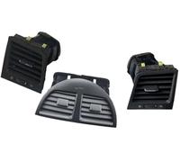 HUVNEXA Sortie de ventilation CA Évent AC, pour Lexus Es350 2006-2012 Es240 Panneau de sortie climatiseur voiture Grille Clip feuille tableau bord(BLACK A Model 3 Pcs)