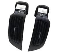 HUVNEXA Sortie de ventilation CA Évents de climatisation sortie climatiseur pièces voiture, pour Kia, pour Te, pour Cerato 2008 - 2013(BLACK Bc 2pcs)