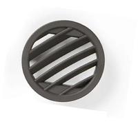 HUVNEXA Sortie de ventilation CA Panneau de couverture rond grille sortie climatisation tableau bord voiture d'évent ca, pour Mercedes-Benz 204 Glk X204 Glk220 Glk250 Glk300(BLACK Brown Right)