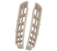 HUVNEXA Sortie de ventilation CA Panneau de garniture couvercle sortie d'air intérieur pilier A pare-brise voiture, pour Vw, pour Pq, pour Golf 6 Gti Mk6 2009 - 2014(BLACK 1pair Beige)