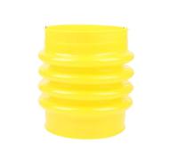 HUVNEXA Soufflet de vérin sauteur en polyuréthane jaune 22 x 18 cm for Wacker, compacteur, pilonneuse, accessoires for outils électriques Soufflet de fouloir