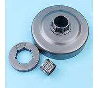HUVNEXA Tambour d'embrayage 325" pas 8 dents pignon jante roulement à aiguilles, for Husqvarna, 55 51 50 154 254 pièce de rechange for tronçonneuse Pignon de chaîne pour tronçonneuse
