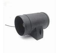 HUVNEXA Ventilateur d'air en Ligne de 3 Pouces for Moteur de cale de Bateau, Cuisine, Ventilateur de Ventilation Marin 12 V 145 CFM ABS Marine Yacht 75 mm, Tuyau de soufflage, etc. Souffleur Marin