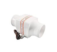 HUVNEXA Ventilateur de cale Marin en Ligne 12 V for Yacht, Camping-Car, Bus, Moteur, Bateau, Ventilation de cale, échappement 3 Pouces 130 CFM 4 Pouces 270 CFM Souffleur Marin(3 inches)
