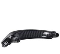 HUVNEXA Voiture, for BMW, X3 X4 F25 F26 2010-2017 Poignée de porte intérieure gauche droite LHD panneau revêtement d'habillage Beige Noir 51417250307 Poignée de porte pour voiture(BLACK CF-Left-Rear)