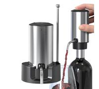 Huvqianu Aérateur de vin - Kit d'outils rapide automatique | Distributeur de bec verseur rechargeable pour la maison, l'appartement, le bar, le bureau, le restaurant, le camping en plein air, les