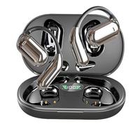 Huvqianu Ai Translator Earbuds, Real Time Language Translation Headphones with Type C Charging, 144 Languages Support and Long Battery Life, Travel, Learning, Global Communication