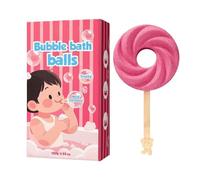 Huvqianu Bain Moussant Adulte | Boule de Sel en Forme de Sucette Adorable | 6 Pièces de Boules Moussantes pour Le Bain | Pour Femme, Maman, Épouse, Grand-mère, Fille, Voyage à Domicile