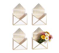 Huvqianu Boîte de Présentation pour Bouquets - Étui 4 Pièces Grande Capacité,Boîte Enveloppe Florale pour la Saint-Valentin | Pour Femmes Mères Filles Mariage Anniversaire Noël Fête des Mères