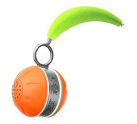 Huvqianu Boule Qui Bouge pour Chien - Jouet Roulant Intelligent Canin Félin | Jeu d'Intérieur Intelligent avec Lumières pour Petits Moyens Grands Animaux Enrichissement Anti Ennui