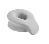 Huvqianu Coussin de massage pour lit, soutien visage vers le bas, 35 x 27 cm, haute élasticité, outil de sommeil profond, design confortable et relaxant, oreiller de voyage confortable pour voyages