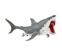 Huvqianu Figurine de Requin de Simulation, modèle de Requin pour | Ornement de la Figurine de Table Animale Marine simulée | Sculpture de Requin créative de Table pour Les