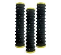 Huvqianu Fishing Leader Holder, Fishing Organizer, 1.77x7.87 inches Size Sponge Abs Gear, Fly Fish Tackle for Travel Dock Lake River Shore Beach Carp Bass Kayak Surf Trolling, Black