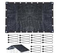 Huvqianu Housse De Poulailler,Bâche Hivernale pour Poulailler | Filet Moustiquaire Toile D'ombrage Protection UV pour Serre Jardin Terrasse Pergola Balcon