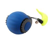 Huvqianu Interactive Cat Ball Toy, Intelligent Sensor Cat Toy, Electric Cat Ball, Kitten Boredom Buster, Adjustable Cats Toy, Fast Rolling Cats Ball, Pet Playtime Toy, Rechargeable Cat Toys