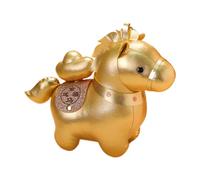 Huvqianu Jouet en Peluche Cheval du Zodiaque - en Peluche Douce de l'année du Cheval, Mini Pendentif de Sac de Mascotte, Design léger et Portable, Figurine en Tissu pour la, Cadeau Animal m