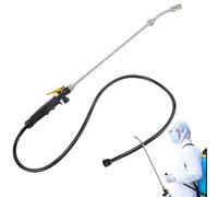 Huvqianu Lance D'arrosage de Jardin, Canne d'Arrosage Télescopique et Ergonomique pour Jardin, Manche d'Arrosage Électrique Multifonction pour Fleurs, Légumes, Gazon et Pelouse