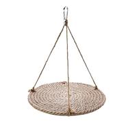 Huvqianu Lizard Hammock Toy, Bed Lounger, Bearded Dragon Swing, Breathable Mesh Tank Accessories, Bearded Dragon Habitat for Parakeets Birds Squirrels, 4.33x4.33x7.87 inches