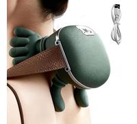 Huvqianu Massageur De Cou Avec Chaleur - Outil de Relaxation Musculaire - Massageur sans Fil avec Chaleur 2 Modes | Pour Maison Voyage Routine Quotidienne Coucher Long Trajet Week-end Vacances