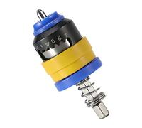 Huvqianu Mèche de vis pour cloison sèche pour perceuse - Accessoires de perçage à profondeur réglable, porte-embout pour panneau composite, pour panneaux de terrasse, contreplaqué, travail du bois