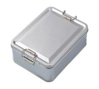 Huvqianu Metal Cookie Tins, Candy Tinplate Storage Box, 5.71x4.33in Dustproof Sealed Lid, Jewelry Canister Organizer, Kitchen Counter Storages for Coffee, Tea, Chocolate, Home Desktop Use
