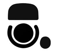 Huvqianu Mice Feet Autocollant antidérapant pour Ordinateur Portable 1 à 2 cm Base de Protection Portable pour Jeux, Travail, Mise à Niveau, Adultes, Accessoire de Maison