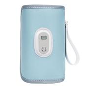 Huvqianu Milk Warmer for Baby - Constant Temperature Warming Sleeve, Digital Display Breastmilk Warmer, Safe and Efficient Feeding Accessory for Toddler Boy Girl, Dad Parent, Home, Nursery, Long Trip