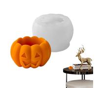 Huvqianu Moule Halloween pour Fabriquer des Bougies | Forme à Bougies | Moules de Coulée en Silicone | Pour Débutants Professeurs D'Art Amateurs Passionnés De Loisirs Créatifs Maison Événements