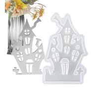 Huvqianu Moules en résine pour bougeoirs chauffe-plat,moules en silicone pour bougeoirs - Moules en silicone pour photophore, en pour bougie chauffe-plat pour résine époxy, argile