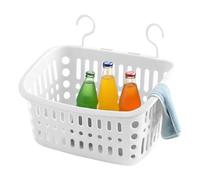 Huvqianu Poolside Storage Basket, Swimming Organizer Bin, 10.83x8.07in Resistant Holder Hooks, Waterproof Storage, Multi-Purpose Container for Towels, Toys, Drinks Accessories, Bottles