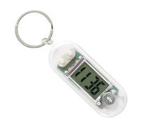 Huvqianu Porte-clés de Montre - Petite Montre Pendentif breloque - Montre électronique Portable pour étudiants, Mini Horloge de Bureau silencieuse