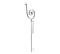 Huvqianu Rain Gauge, Snail Stake, Outdoor Monitor Rainfall Equipment Reliable Metal, Patio Ornament Lawn Courtyard Garden Statue, Weather Tracker for Yard Home Garden, 36.61x7.87 inches
