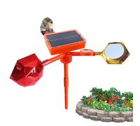 Huvqianu Reflective Bird Pinwheels, Wind Spinner, Sparkly Hanging Device, Voice Activated Bird Guard, Silver Spinners for Balcony, Garden, Boats, Patio, Yard