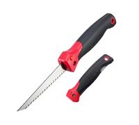 Huvqianu Scie à Placoplâtre Pliante | Lame 15 cm pour Bois Placage & Cloisons Sèches | Couteau à Cloisons pour Travail du Bois PVC Métal | Outil de Taille Jardin avec Lame Découpante
