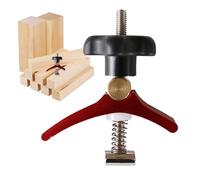 Huvqianu Serre De Rail En T - Dispositifs De Maintien Rapide Ajustables,Serre-Joint pour Rainure en T de Menuiserie,Pour Menuiserie, Travail Des Métaux, Gravure, Positionnement, Fixation,