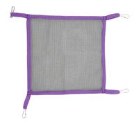 Huvqianu Small Animal Hammock, Chew Proof Pet Nest Bed, 12.6x12.6in Breathable Cage Accessory, Climbing Exercise Shelter for Enrichment, Hiding, Exploring Activities, Hamsters, Ferrets
