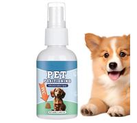 Huvqianu Spray d'apprentissage de la propreté pour animaux de compagnie, spray d'apprentissage de la propreté pour chien, spray pour utilisation en intérieur, spray pour dressage en intérieur, aide à