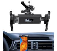 Huvqianu Support de tablette de voiture - Rotation à 360 degrés - Support de tablette portable pour voiture, camion, berline, pickup, SUV, pare-brise, tableau de bord, conduite, hommes, femmes