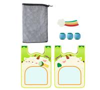 Huvqianu Toss et Capture de balles - Boules de Lancement collantes interactives pour Les Jeux Amusants, Fonctionnement Jeu en Plein air Bondage Familial, pour, la Cour, Plage, Le