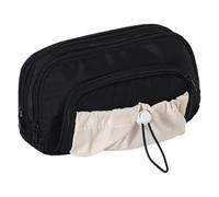 Huvqianu Trousses à Crayons | Trousse De Grande Capacité - Fermeture À Cordon Et Double Fermeture Éclair Organisateur De Fournitures Scolaires pour École Primaire Collège Voyage Navette Et