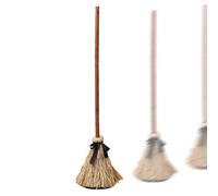 Huvqianu Witch Broom, Light-Up Animated Dancing, Floating Halloween Prop with Spooky Sounds, Battery Operated Decoration for Party, Porch, Outdoor, Masquerade and More